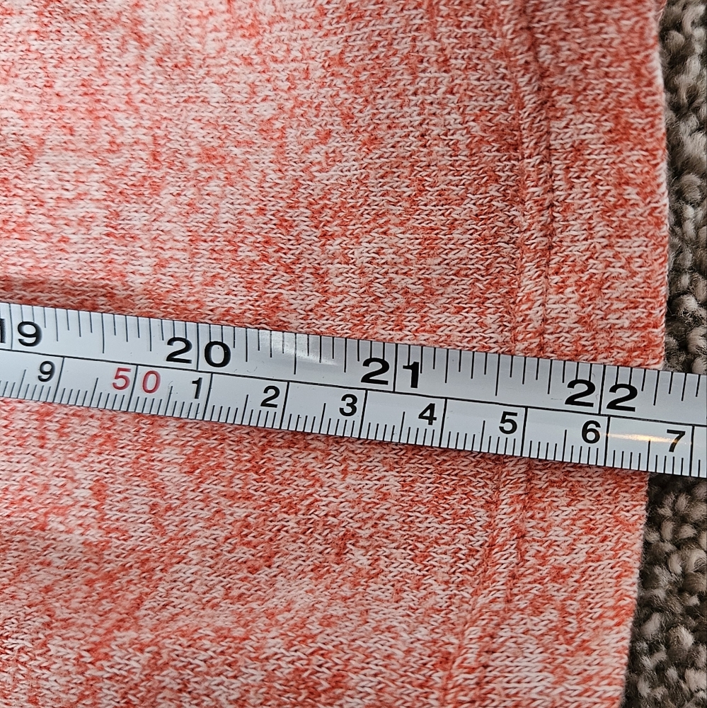 $5 In A Bundle! Gap Small 6/7 Knit Dress Coral/Orange And White - Picture 7 of 16